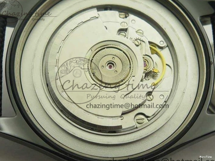 MIROTIME 1231 HighQuality Mark XVIII LAUREUS IW324703 Black Ceramic MKF Best Edition On Black Nylon Strap A 7218